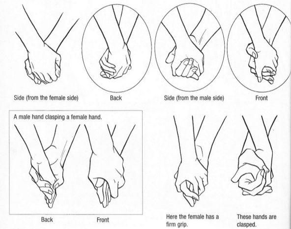 Comic Art Reference Drawing Holding Hands Although this book is not for beginners it can still be a great hand reference because it has a lot of explications on the anatomical side. comic art reference drawing holding
